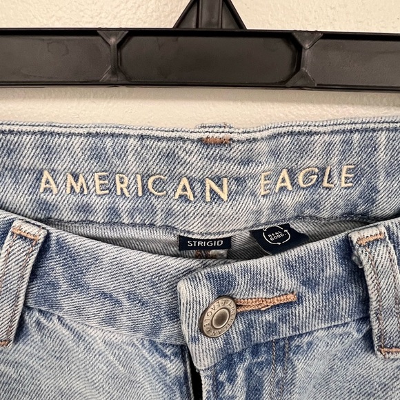 American Eagle Outfitters Light Blue Denim Jeans - Picture 4 of 5